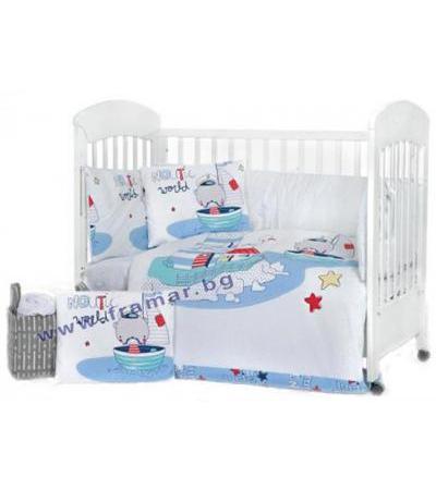 КИКА БО СПАЛЕН КОМПЛЕКТ 6 ЧАСТИ NAUTIK 70 см. / 140 см.