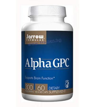 ДЖАРОУ ФОРМУЛАС АЛФА GPC капсули 300 мг. * 60