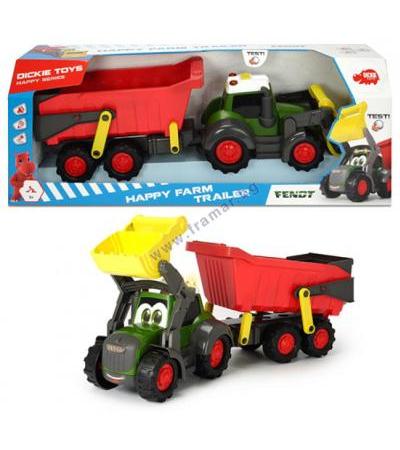 ДИКИ ТРАКТОР С РЕМАРКЕ HAPPY FARM 65 см 203819002