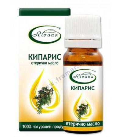 РИВАНА ЕТЕРИЧНО МАСЛО ОТ КИПАРИС 10 мл.
