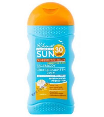 КОКОНА СЛЪНЦЕЗАЩИТЕН КРЕМ ЗА ЛИЦЕ И ТЯЛО SPF30 150 мл.