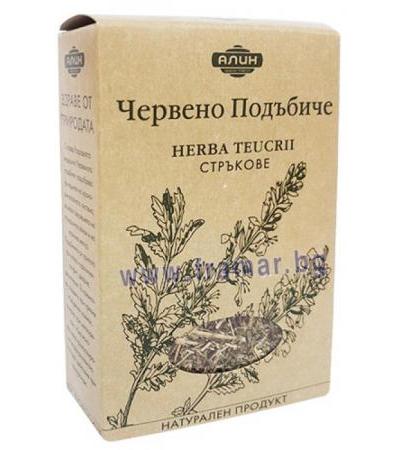 АЛИН ЧАЙ ЧЕРВЕНО ПОДЪБИЧЕ СТРЪКОВЕ 50 гр.