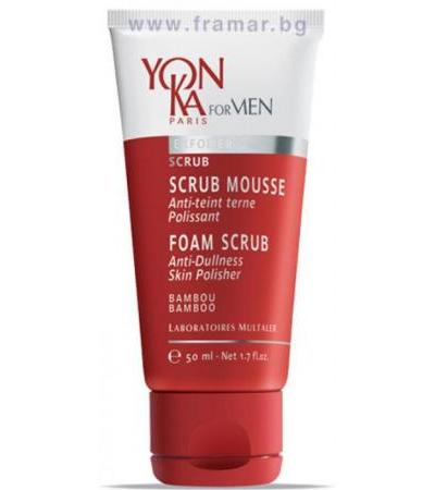 ЙОН КА МЕН FOAM SCRUB ЕКСФОЛИРАЩ СКРАБ ЗА ЛИЦЕ С БАМБУКОВИ ЕКСТРАКТИ 50 мл.