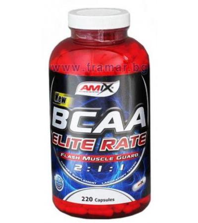 АМИКС BCAA ЕЛИТ РЕЙТ капсули * 220