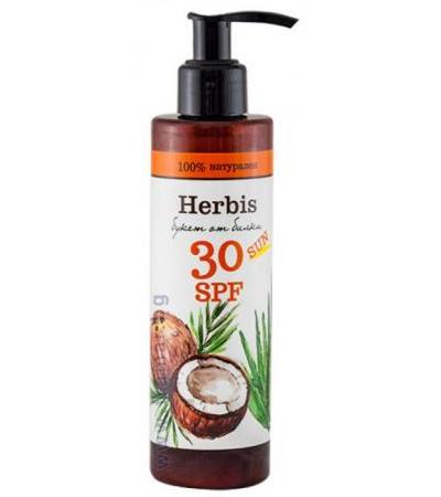ХЕРБИС СЪН НАТУРАЛНО СЛЪНЦЕЗАЩИТНО МЛЯКО SPF 30 200 мл