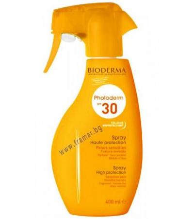 БИОДЕРМА ФОТОДЕРМ SPF 30 СПРЕЙ 400 мл.