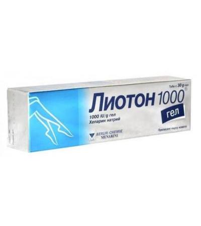ЛИОТОН 1000 ГЕЛ 30 гр.