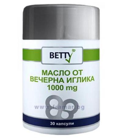 БЕТИ МАСЛО ОТ ВЕЧЕРНА ИГЛИКА капсули 1000 мг. * 30
