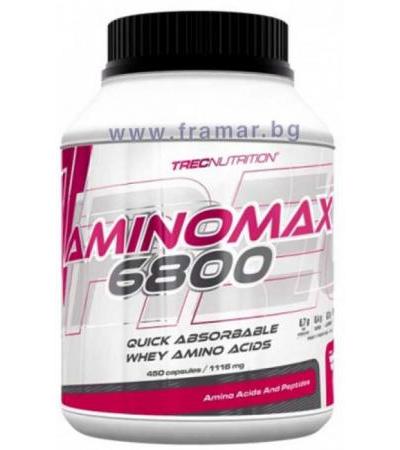 ТРЕК НУТРИШЪН АМИНО МАКС 6800 капсули * 450