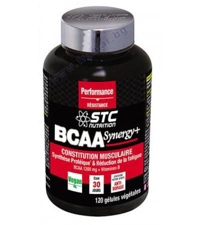 НУТРИШЪН STC BCAA СИНЕРДЖИ + капсули * 120
