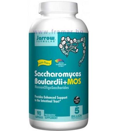 ДЖАРОУ ФОРМУЛАС САХАРОМИЦЕС БОЛАРДИ + MOS капсули * 90