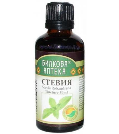 БИОХЕРБА ТИНКТУРА СТЕВИЯ 50 мл