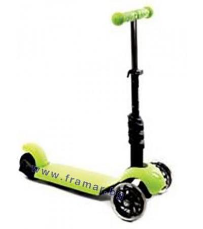 КИКА БО ТРОТИНЕТКА 3 в 1 RIDE AND SKATE GREEN
