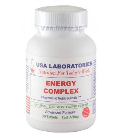 ЕНЕРГИЕН КОМПЛЕКС таблетки * 30 USA LABORATORIES