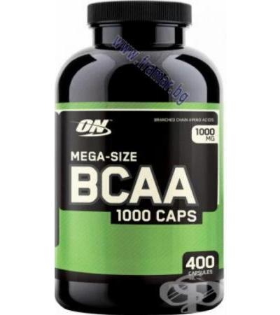 ОПТИМУМ НУТРИШЪН BCAA 1000 капсули * 400