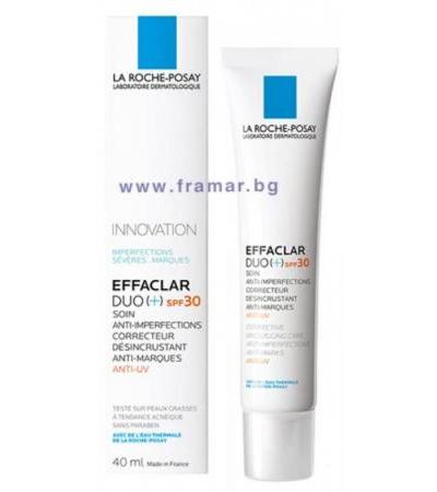ЛА РОШ ЕФАКЛАР ДУО+ КОРЕКТОР ПРОТИВ НЕСЪВЪРШЕНСТВА СЪС SPF 30 40 мл.