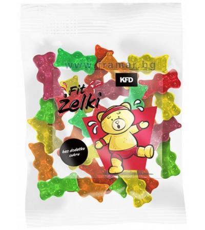КФД НУТРИШЪН ФИТ ЖЕЛИРАНИ МЕЧЕТА 100 гр.