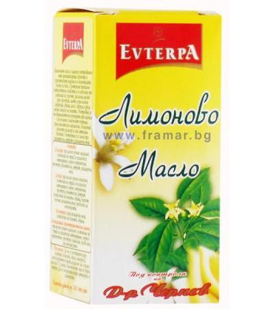 ЕВТЕРПА ЕТЕРИЧНО МАСЛО ОТ ЛИМОН 10 мл.