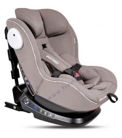 КИКА БО СТОЛЧЕ ЗА КОЛА TWISTER GRAY + ISOFIX