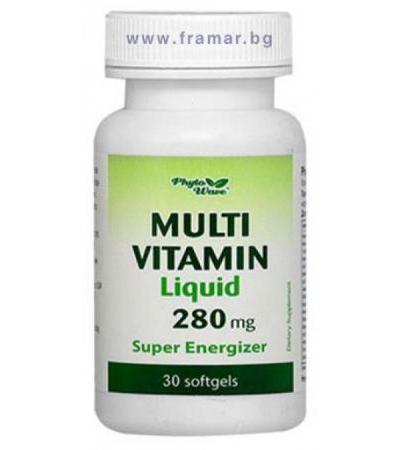 МУЛТИВИТАМИНИ капсули * 30 PHYTO WAVE