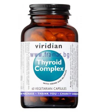 ЩИТОВИДНА ЖЛЕЗА КОМПЛЕКС капсули * 60 VIRIDIAN