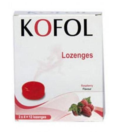 КОФОЛ БОНБОНИ ЗА ГЪРЛО И КАШЛИЦА * 12 ЯГОДА