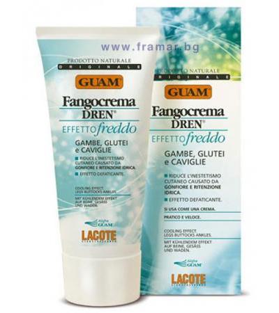 ГУАМ ОХЛАЖДАЩ КРЕМ FANGOCREMA DREN FREDDO 200 мл.
