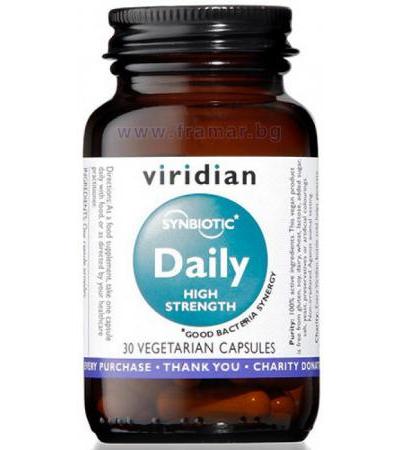 СИНБИОТИК ДЕЙЛИ 20 милиарда капсули * 30 VIRIDIAN