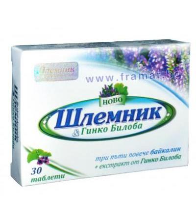 ШЛЕМНИК + ГИНКО БИЛОБА таблетки * 30