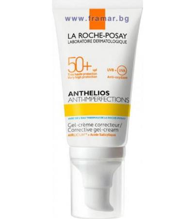 ЛА РОШ АНТЕЛИОС АНТИ - ИМПЕРФЕКШЪН КРЕМ - ГЕЛ SPF 50+ 50 мл