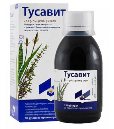ТУСАВИТ сироп 250 гр МОНТАВИТ
