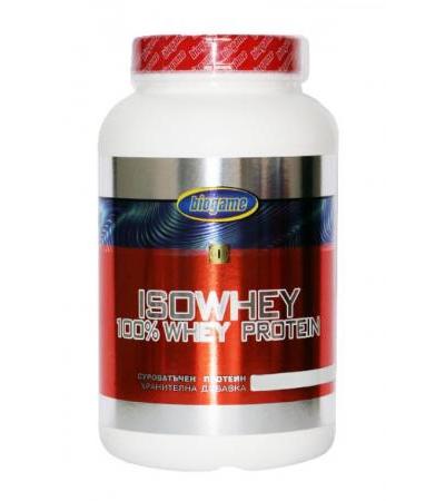 БИОГЕЙМ СУРОВАТЪЧЕН ПРОТЕИН ISOWHEY 250 гр.