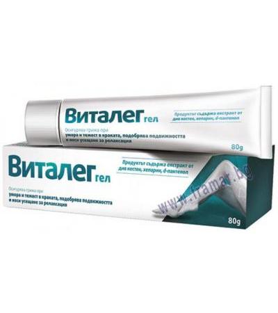 ВИТАЛЕГ гел за уморени крака 80 гр.