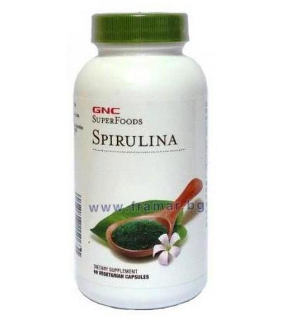 СПИРУЛИНА капсули * 90 GNC