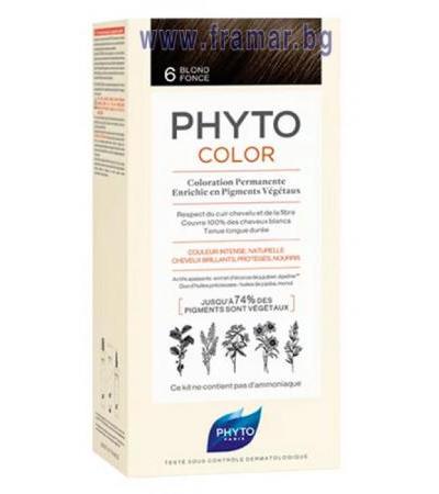 ФИТО БОЯ ЗА КОСА 6 ТЪМНО РУСО