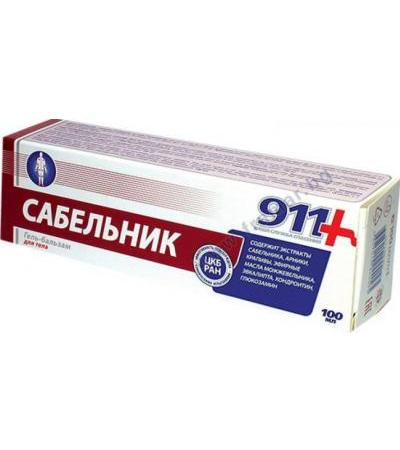 САБЕЛНИК ГЕЛ БАЛСАМ ЗА СТАВНИ ЗАБОЛЯВАНИЯ 100 мл.