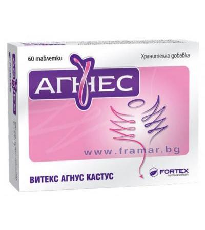 АГНЕС таблетки 132 мг * 60 ЗА ЖЕНАТА ФОРТЕКС