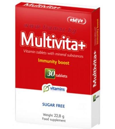 МУЛТИВИТА ПЛЮС EMVE таблетки * 30
