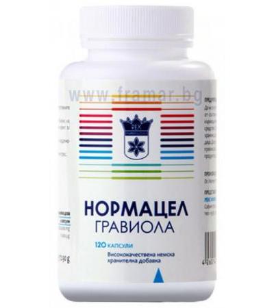 НОРМАЦЕЛ ГРАВИОЛА капсули * 120