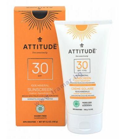 АТИТЮД СЛЪНЦЕЗАЩИТЕН КРЕМ ТРОПИКАЛ СЪС SPF 30 150 гр.