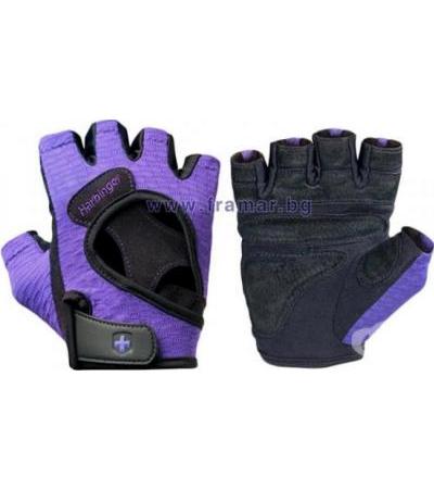 ХАРБИНГЕР РЪКАВИЦИ ЗА ФИТНЕС FLEX FIT PURPLE