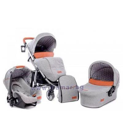 КИКА БО КОЛИЧКА MADRID ALL IN ONE GREY