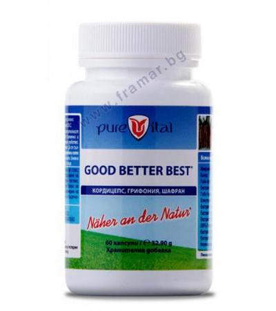 ПЮРВИТАЛ GOOD BETTER BEST капсули * 60