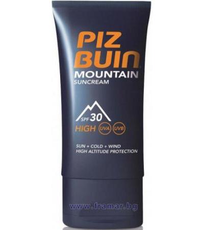 ПИЗ БУИН МАУНТИН СЛЪНЦЕЗАЩИТЕН КРЕМ ЗА ЛИЦЕ SPF 30 50 мл