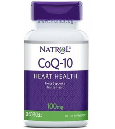 НАТРОЛ CO Q10 капсули 100 мг * 60