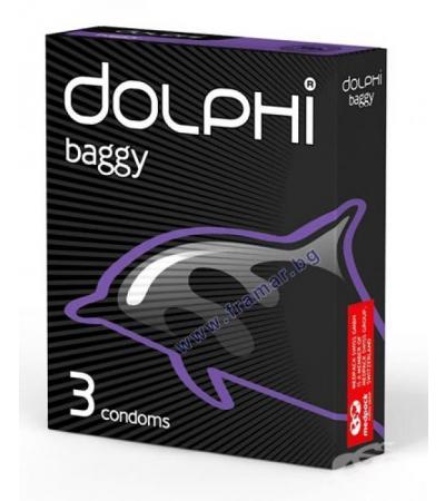 ПРЕЗЕРВАТИВИ ДОЛФИ BAGGY * 3 бр.