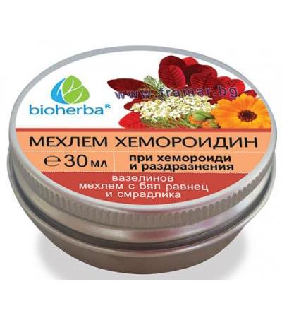 БИОХЕРБА МЕХЛЕМ ХЕМОРОИДИН 30 мл