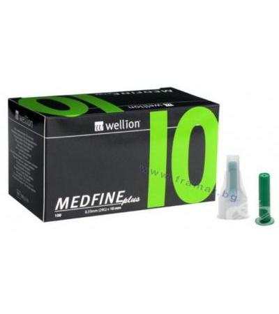 ИНСУЛИНОВА ИГЛА MEDFINE PLUS 10 мм * 100 бр.