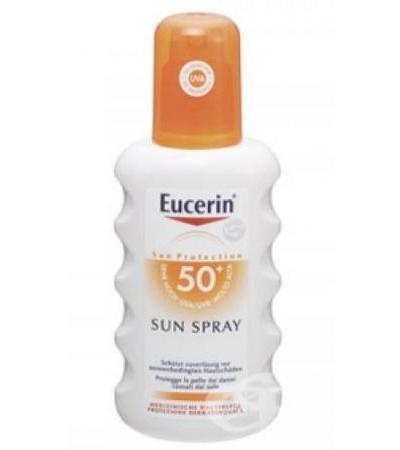 ЕУЦЕРИН СЛЪНЦЕЗАЩИТЕН СПРЕЙ ЗА ТЯЛО SPF 50+ 200 мл.