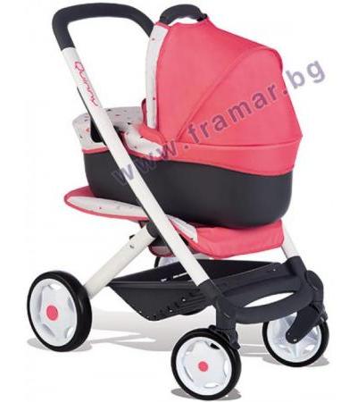 СМОБИ КОЛИЧКА ЗА КУКЛИ 3 В 1 QUINNY 7600253198